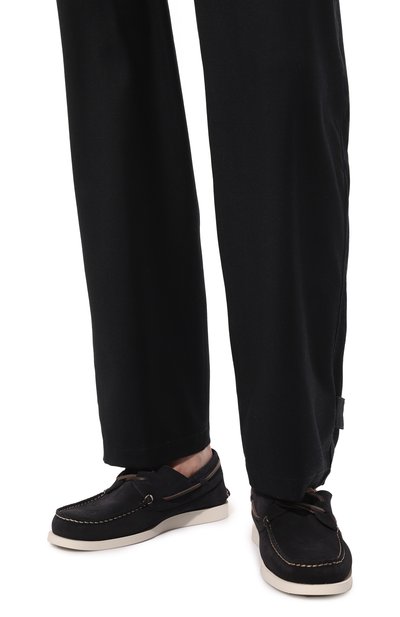 Замшевые топсайдеры KITON, арт. USSA062N00985, фото 3