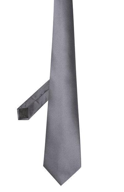 Шелковый галстук LANVIN серого цвета по цене 11950 руб., арт. 2016/TIE, фото 2 Шелковый галстук LANVIN, арт. 2016/TIE, фото 2