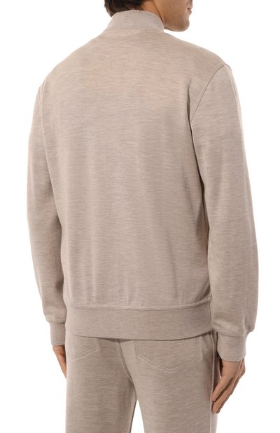 Толстовка из кашемира и шелка BRUNELLO CUCINELLI, арт. MM8359072G, фото 4