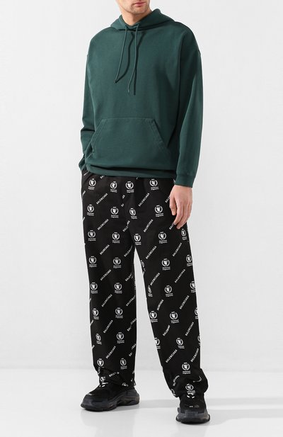 Комбинированные кроссовки triple s clear sole BALENCIAGA черного цвета по цене 111000 руб., арт. 541624/W0901, фото 2 Комбинированные кроссовки triple s clear sole BALENCIAGA, арт. 541624/W0901, фото 2