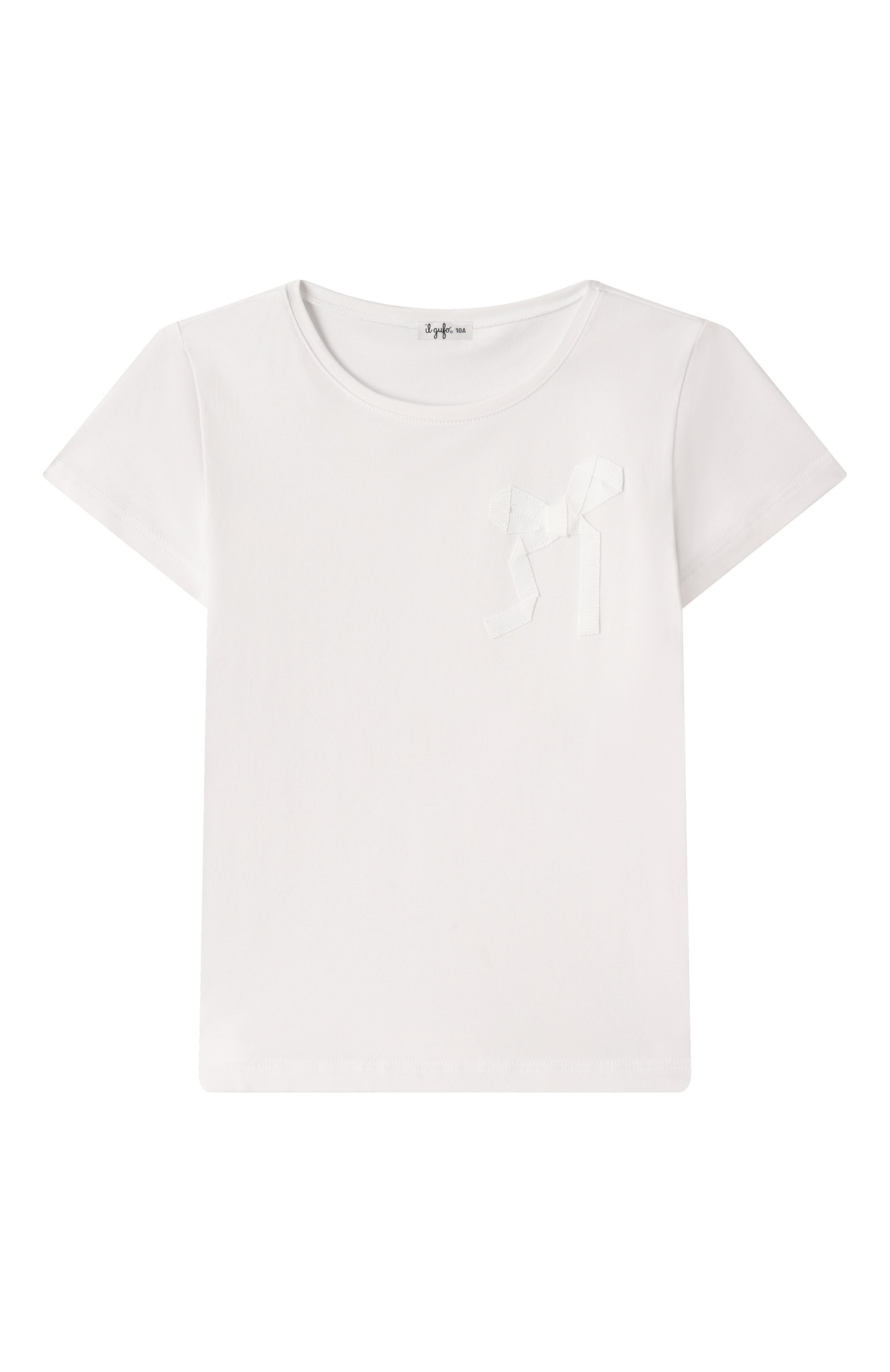 Хлопковая футболка IL GUFO, арт. P25TS476MF032/10A-14A, фото 1