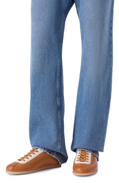 Кожаные кеды BRUNELLO CUCINELLI, арт. MZUVRSD337, фото 3