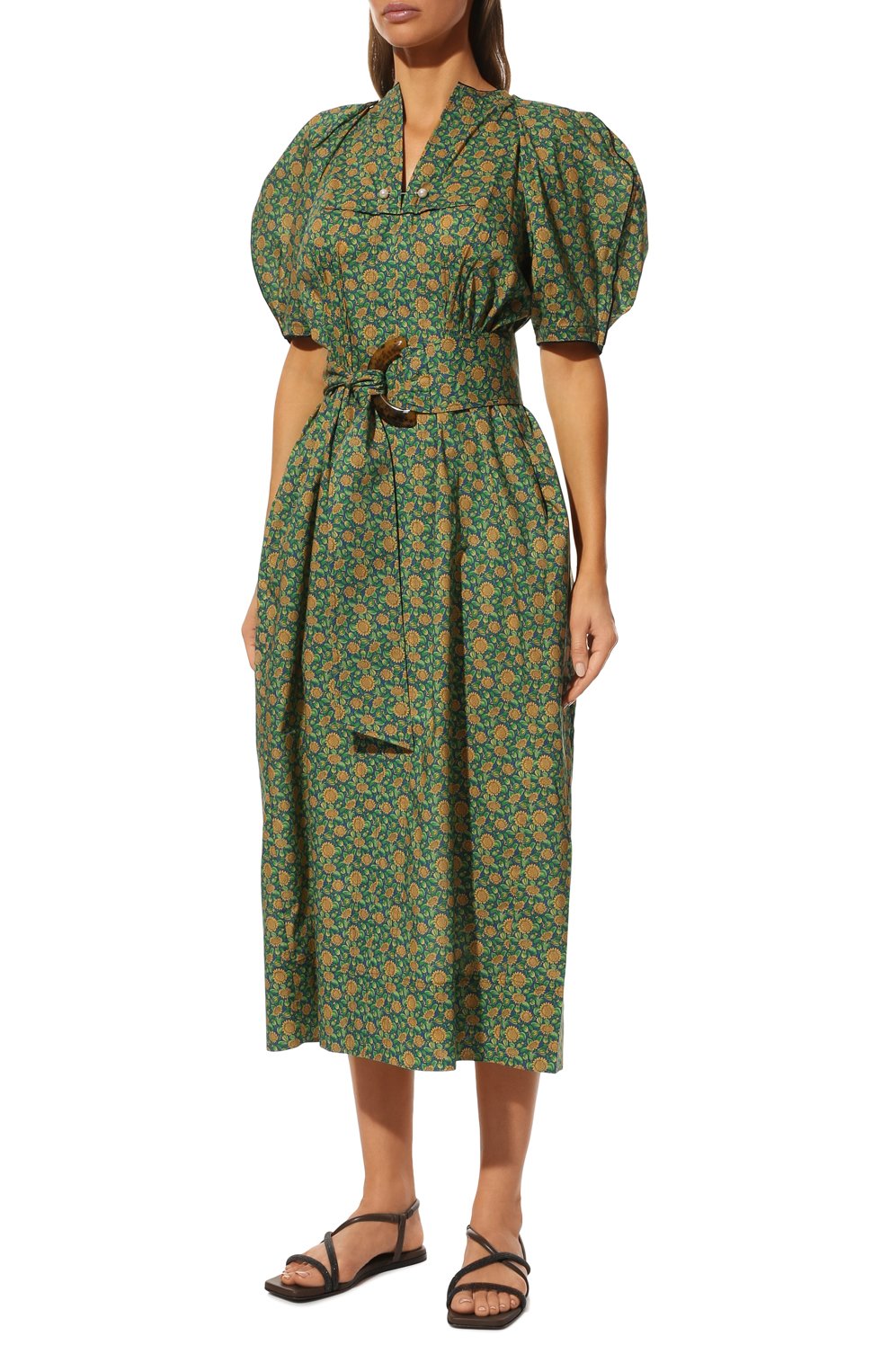 Хлопковое платье NACKIYE, арт. DAPHNE DRESS, фото 3