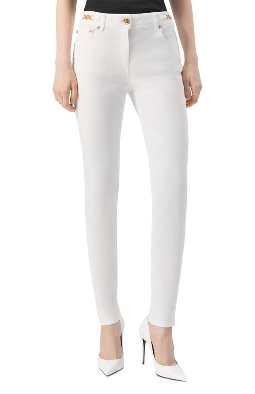 Джинсы Versace 1013135/1A10025 Белый  1013135/1A10025 Фото 3