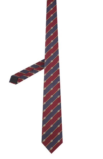 Шелковый галстук GUCCI, арт. 672407/4E002, фото 3