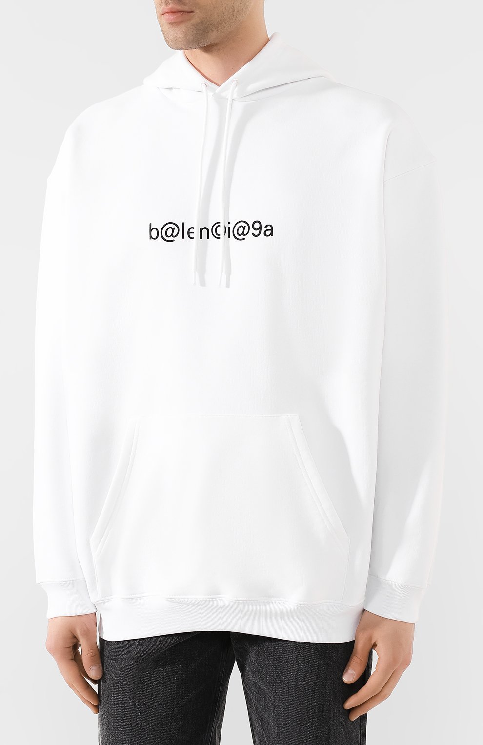 Хлопковое худи BALENCIAGA, арт. 570811/TIV51, фото 3