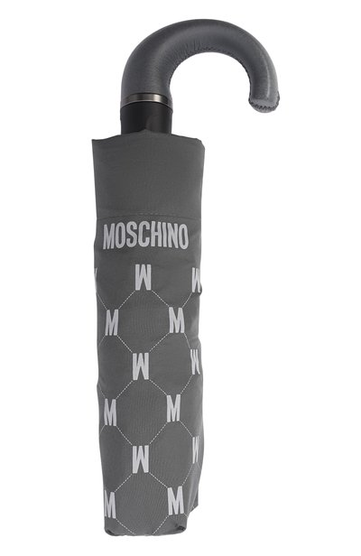 Складной зонт MOSCHINO серого цвета по цене 13250 руб., арт. 8500-0PENCL0SEL, фото 5 Складной зонт MOSCHINO, арт. 8500-0PENCL0SEL, фото 5