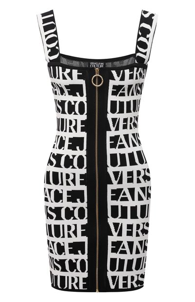 Женское платье из вискозы VERSACE JEANS COUTURE, арт. 71HA0824-71DPM24 FIL. JACQUARD L0G0/CM03N