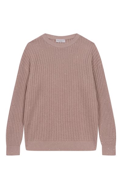 Хлопковый свитер BRUNELLO CUCINELLI, арт. BDVM78100C