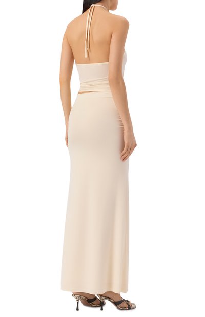 Топ из вискозы AYA MUSE кремового цвета по цене 48100 руб., арт. AMSS2643/KAIMA T0P, фото 4 Топ из вискозы AYA MUSE, арт. AMSS2643/KAIMA T0P, фото 4