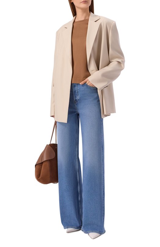 Хлопковая футболка Gran Sasso 60203/74000 Коричневый  60203/74000 Фото 2