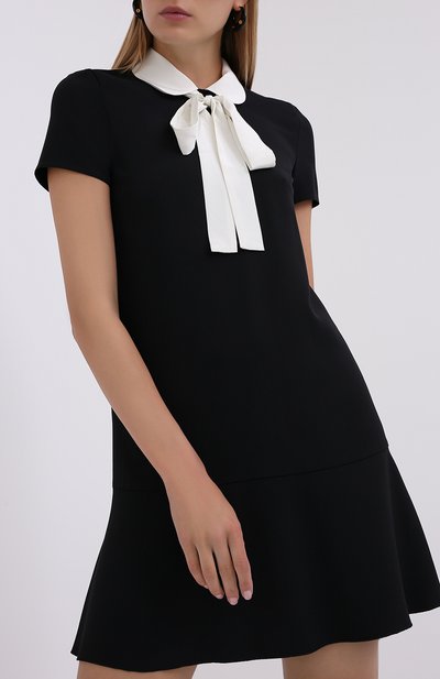 Платье REDVALENTINO черного цвета по цене 62050 руб., арт. UR3VAF05/0W7, фото 3 Платье REDVALENTINO, арт. UR3VAF05/0W7, фото 3