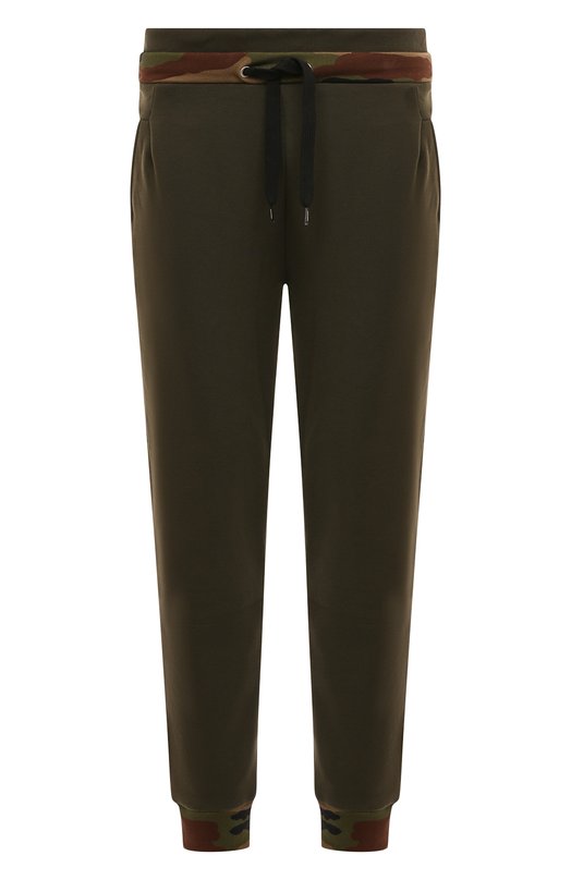 

Хлопковые джоггеры Moschino, Хаки