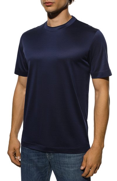 Хлопковая футболка CANALI, арт. T0356/MJ00002, фото 3