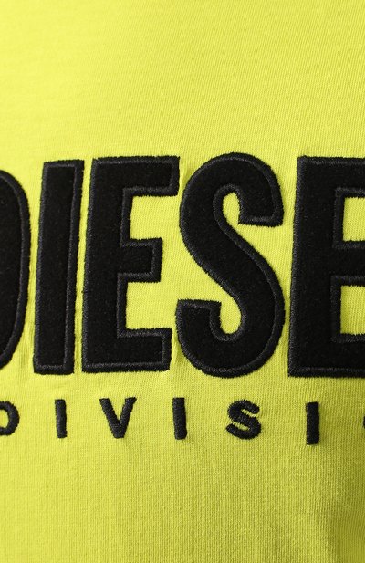 Хлопковая футболка  DIESEL, арт. 00SH0I/0CATJ, фото 5