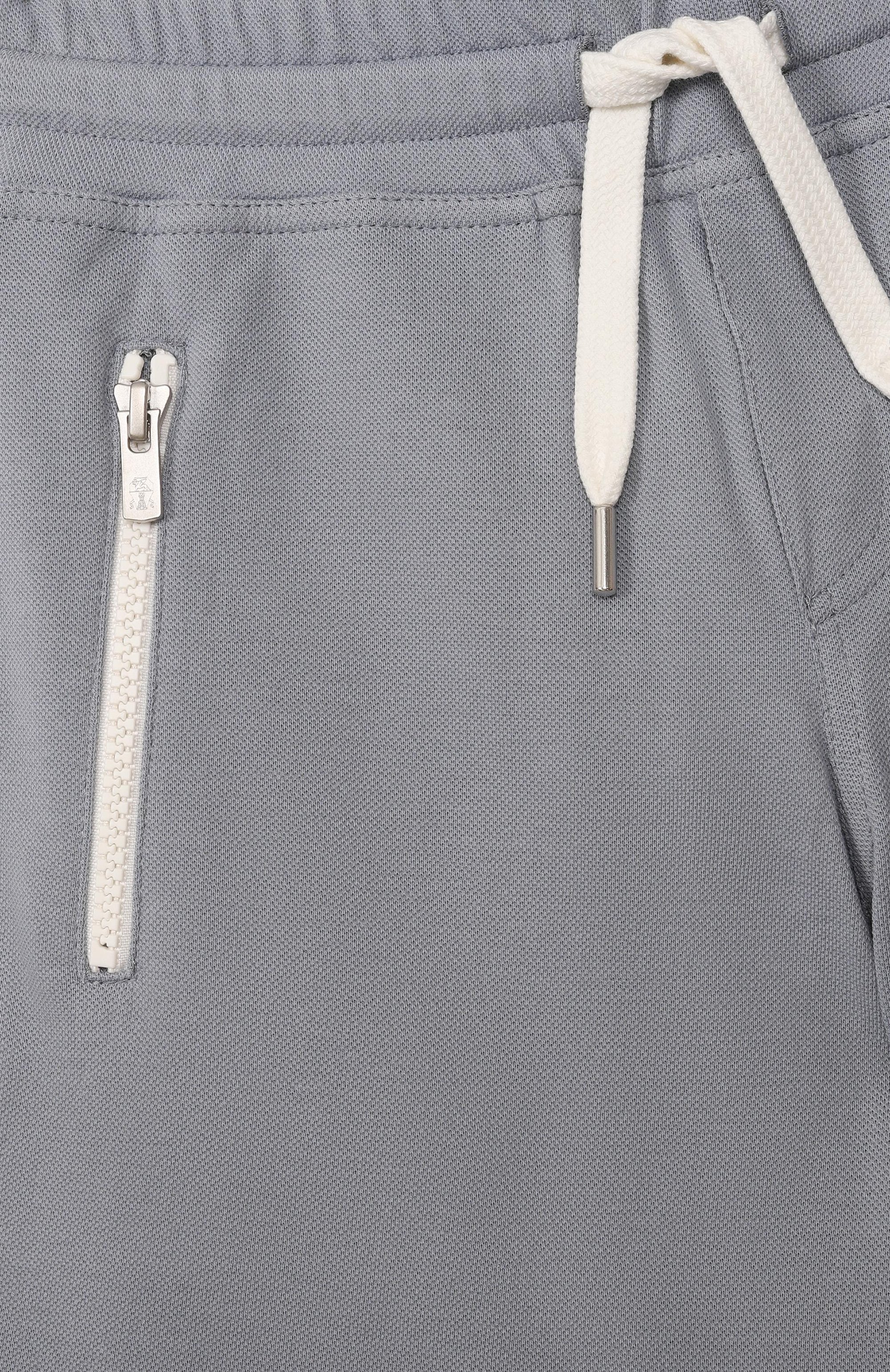 Хлопковые шорты BRUNELLO CUCINELLI, арт. BE854E392C, фото 3