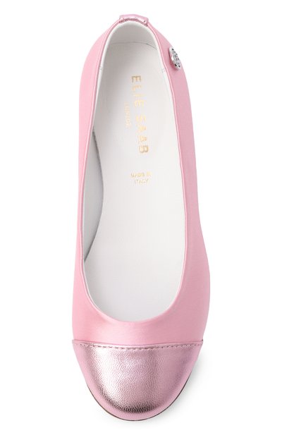 Текстильные балетки ELIE SAAB JUNIOR, арт. 80869-VAR1/28-35, фото 4