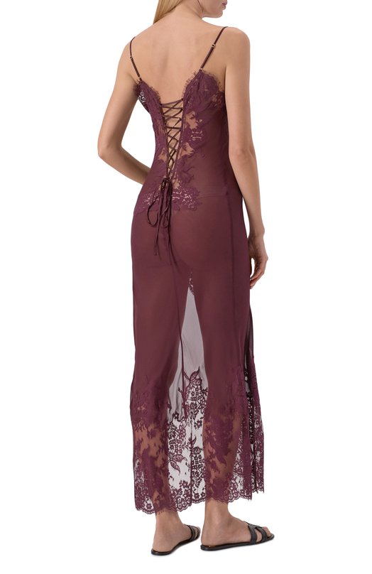 Шелковая сорочка Marjolaine 2CAL3002 Коричневый  2CAL3002 Фото 4