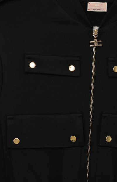 Хлопковый комбинезон ELISABETTA FRANCHI LA MIA BAMBINA, арт. EFTA0650/FF002/10A-12A+, фото 3