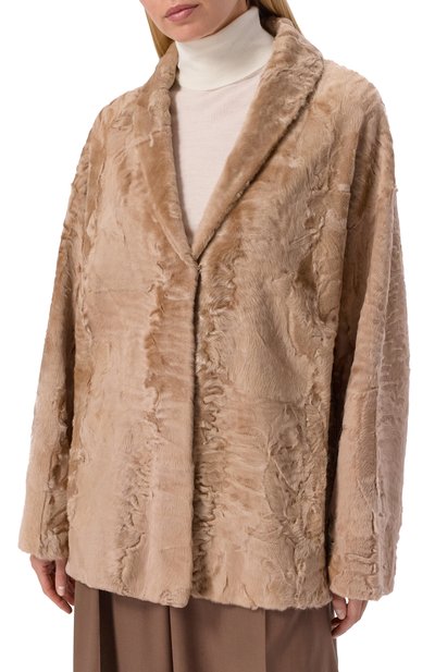 Шуба из ягненка GIULIA GURMAN, арт. 2501SP44, фото 3