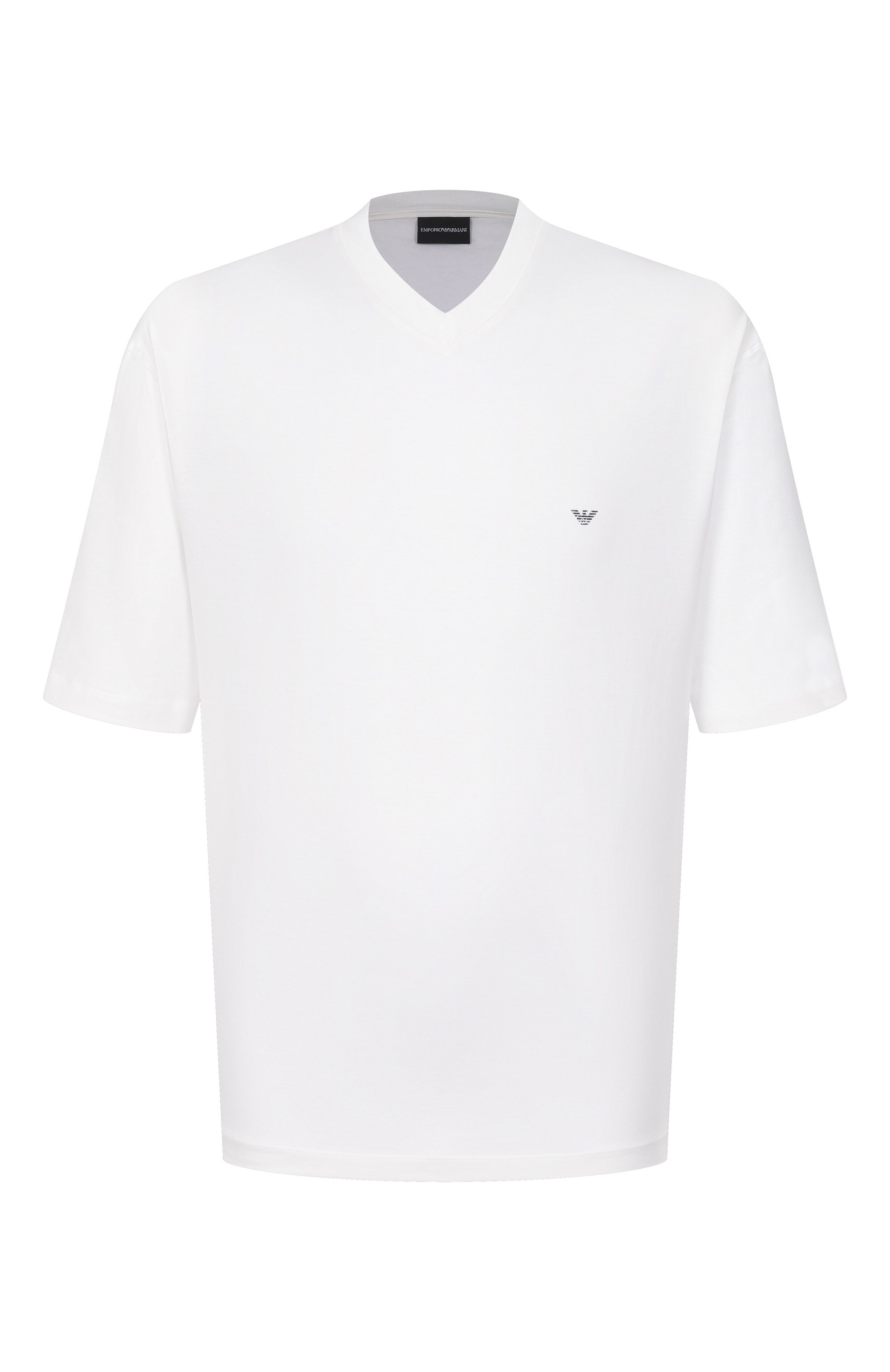 Хлопковая футболка EMPORIO ARMANI, арт. EM005277/AF24470, фото 1