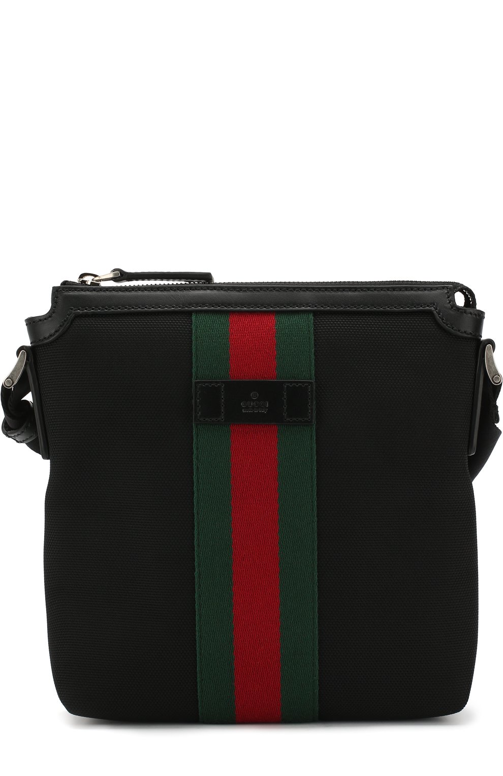 Текстильная сумка-планшет с отделкой web  GUCCI, арт. 471454/KWT7N, фото 1