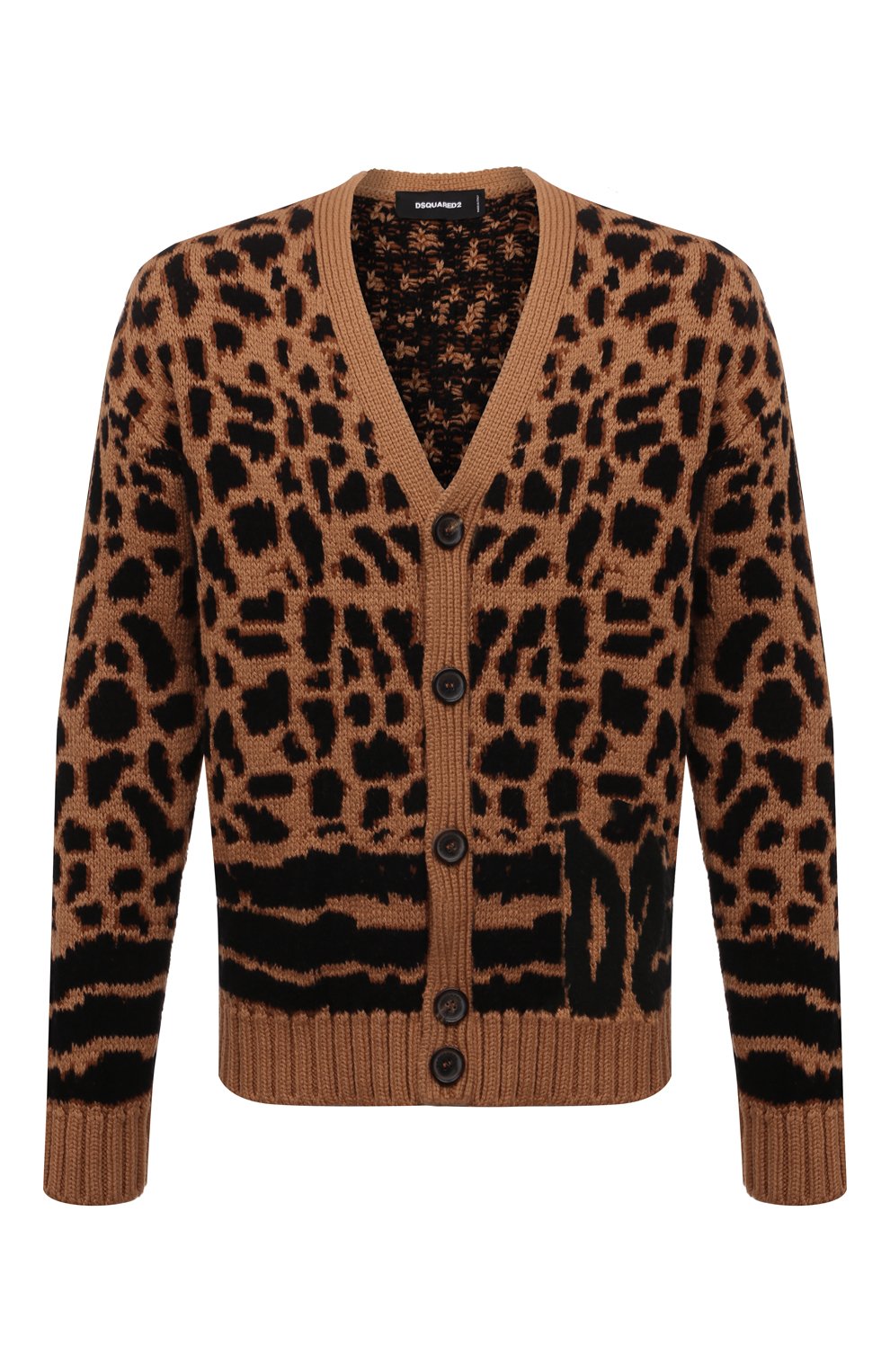 Кардиган из хлопка и шерсти DSQUARED2, арт. S74HA1244/S17928, фото 1