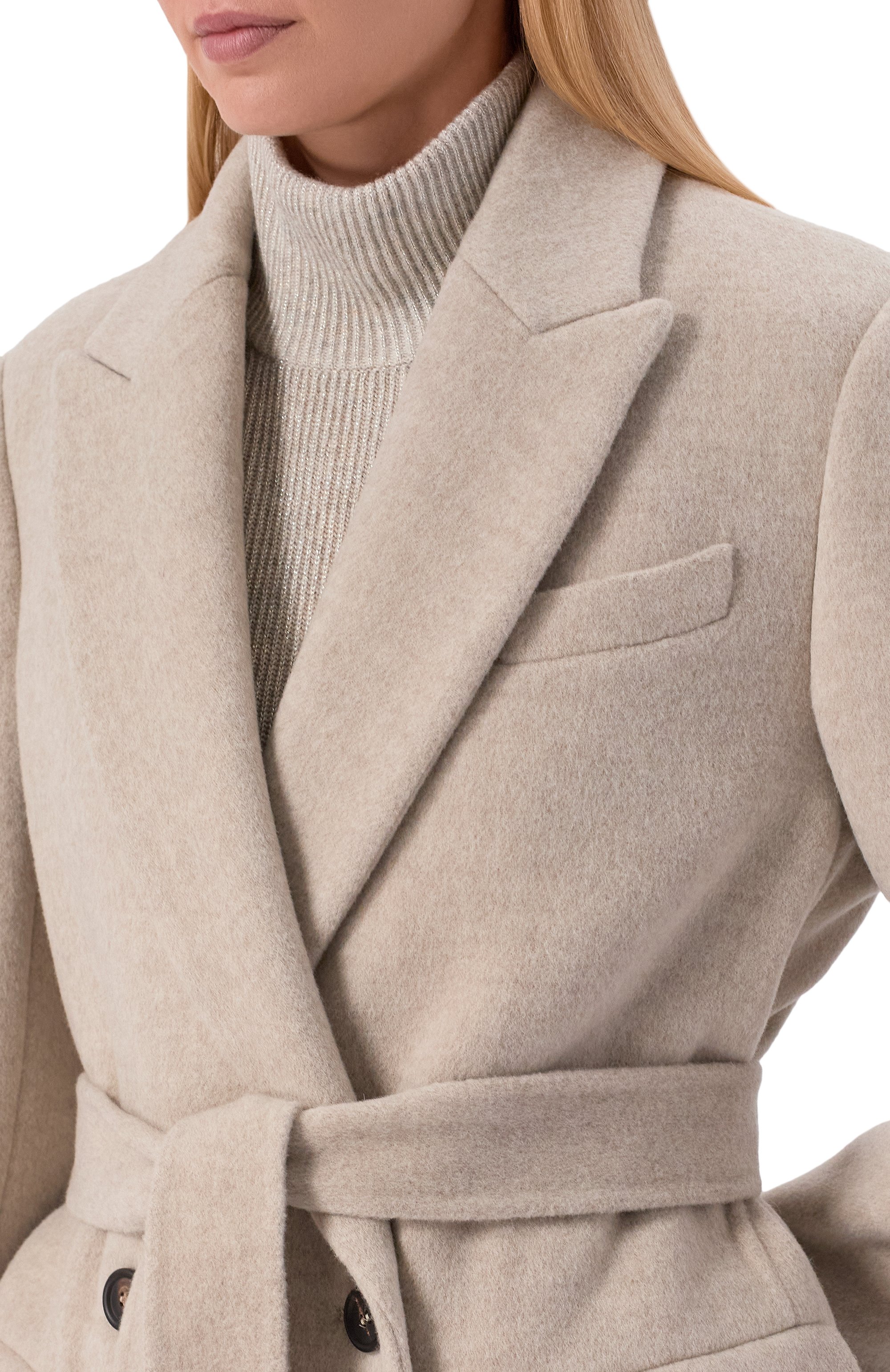 Пальто из шерсти и кашемира BRUNELLO CUCINELLI, арт. MD5329893, фото 5