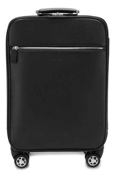 Кожаный дорожный чемодан на колесиках CANALI, арт. P325408/NA00051, фото 1