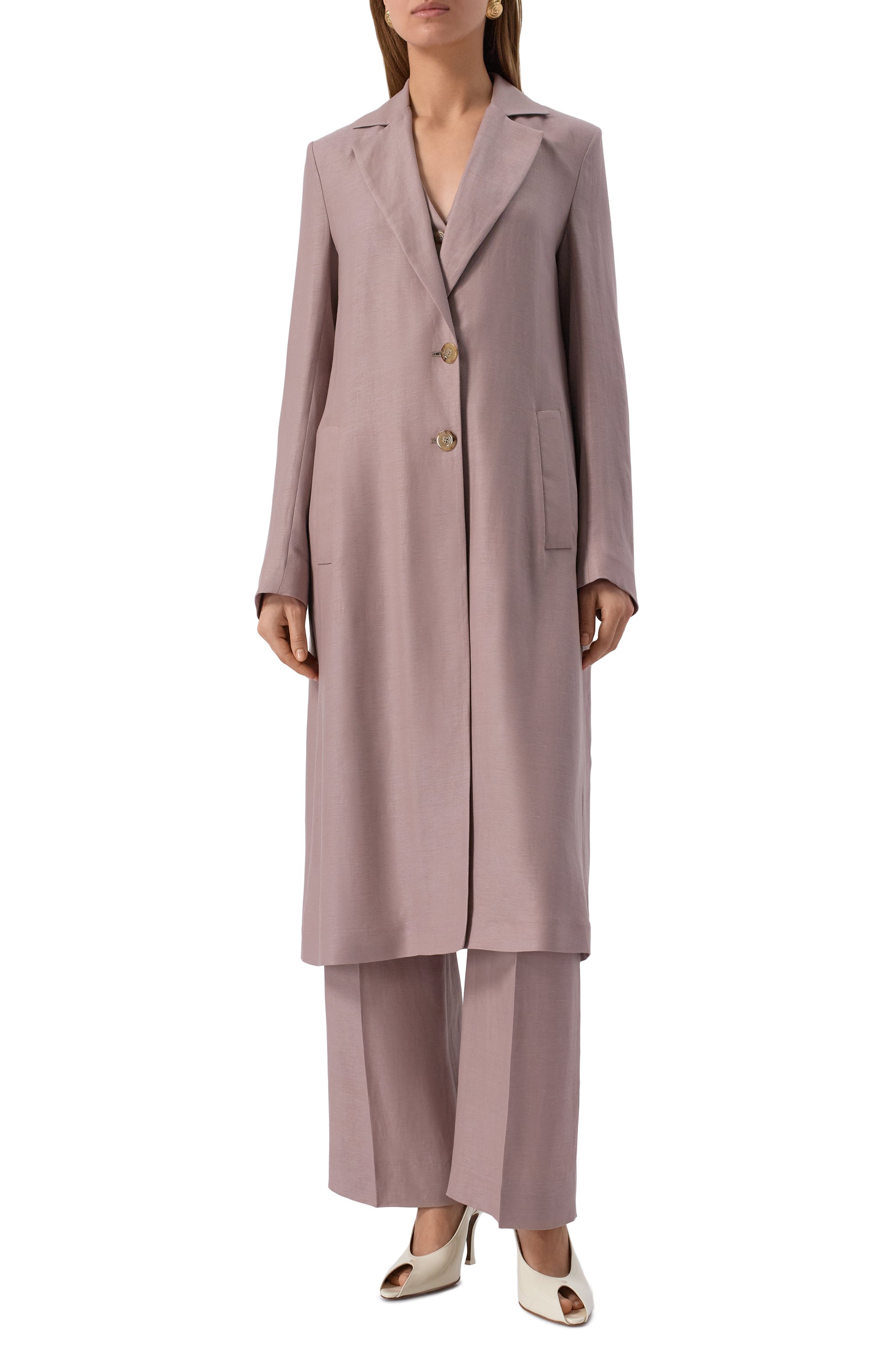 Пальто из кашемира и льна COLOMBO, арт. CP00492/77528-U, фото 3