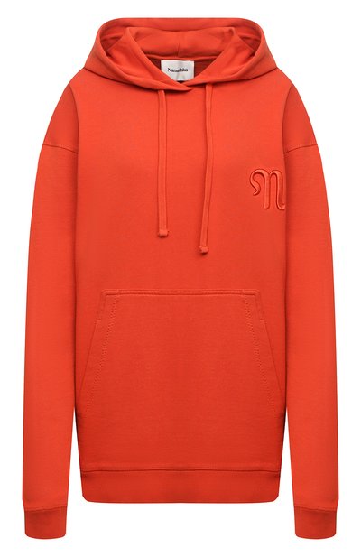 Женский хлопковое худи NANUSHKA, арт. EVER_MARSALA_0RGANIC FLEECE