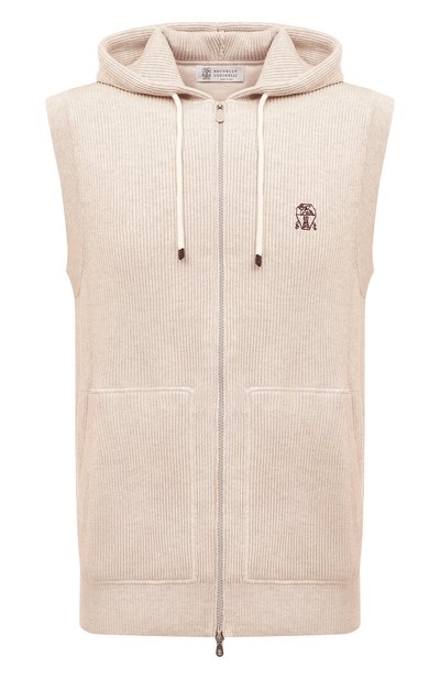 Мужской хлопковый жилет BRUNELLO CUCINELLI, арт. M2920B2308