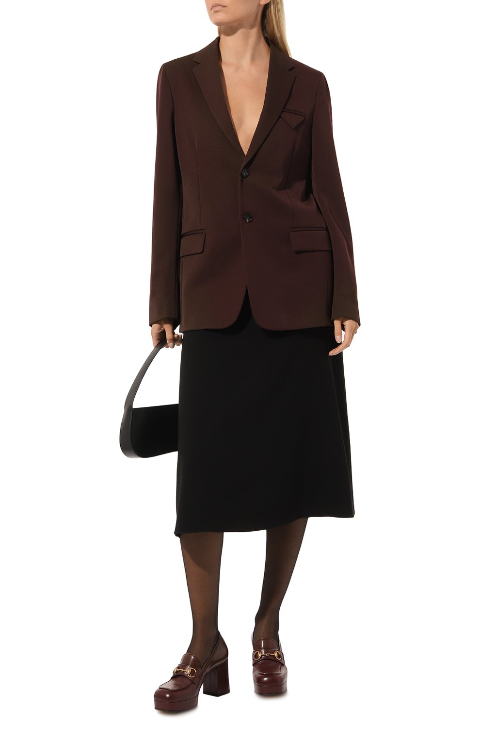 Кожаные туфли GUCCI, арт. 572228 0G0V0, фото 2