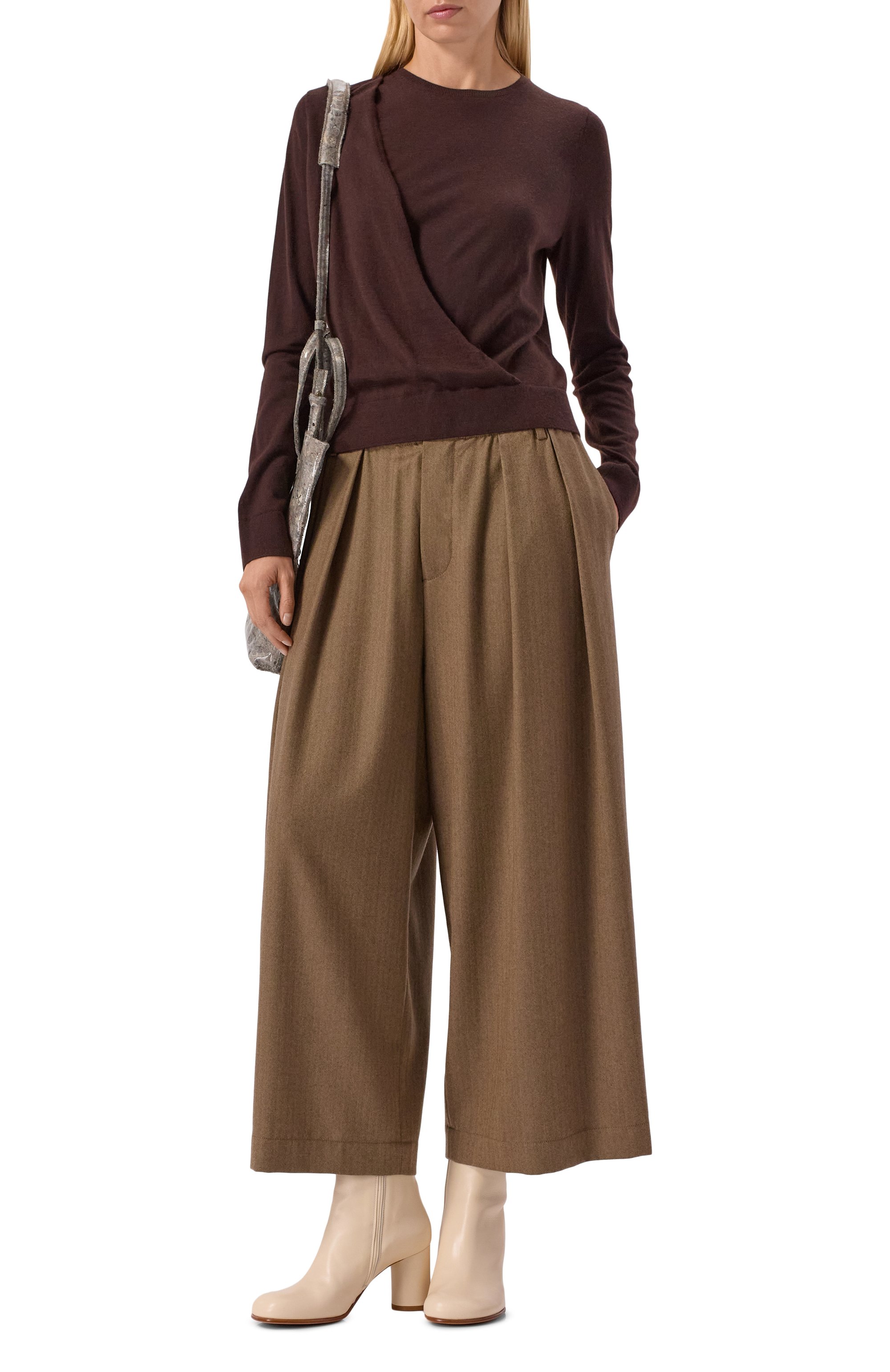 Пуловер из беби-кашемира UMA WANG, арт. V2256A009, фото 2