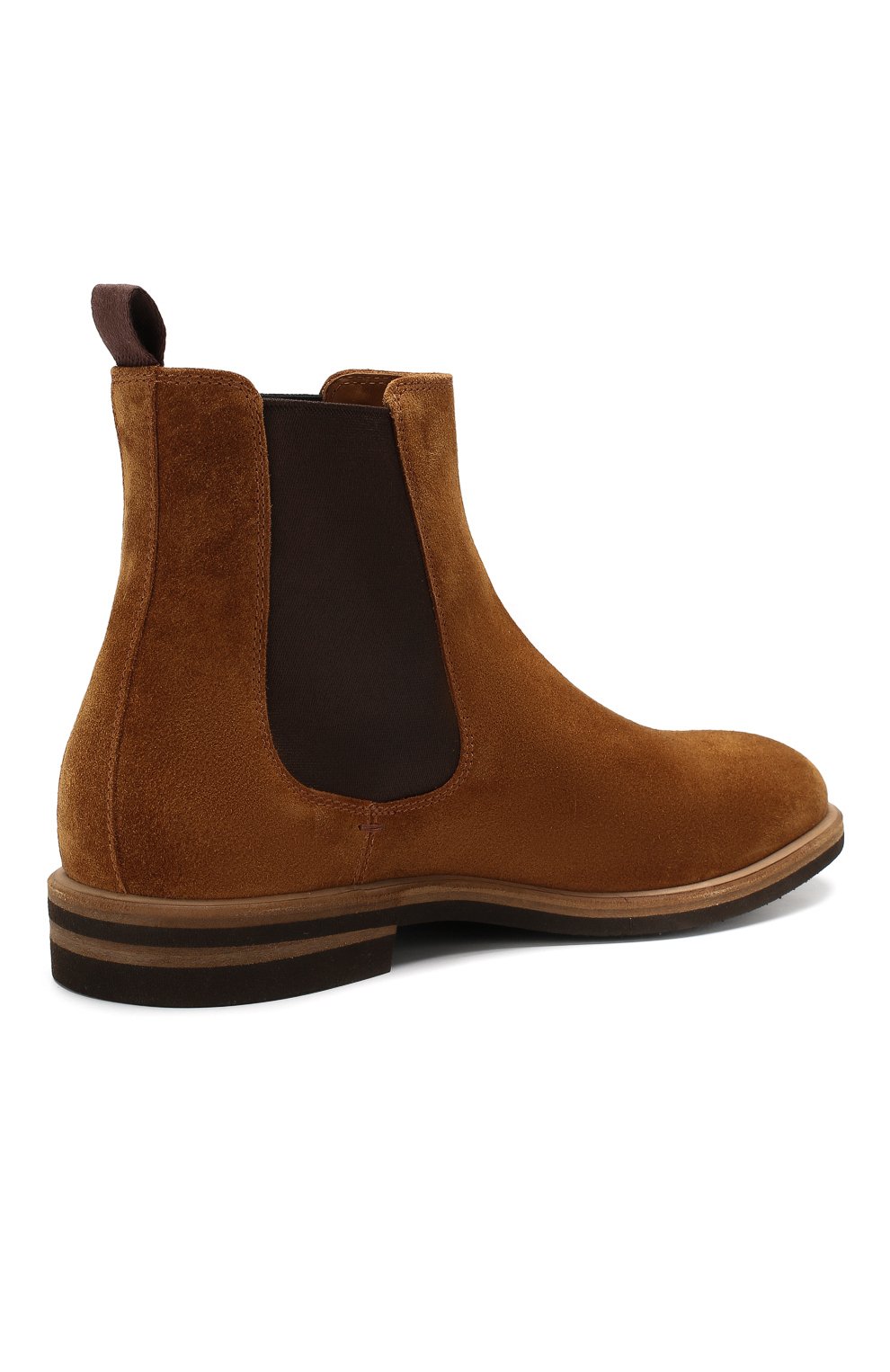 Замшевые челси BRUNELLO CUCINELLI коричневого цвета по цене 99500 руб., арт. MZUVELF853, фото 4 Замшевые челси BRUNELLO CUCINELLI, арт. MZUVELF853, фото 4