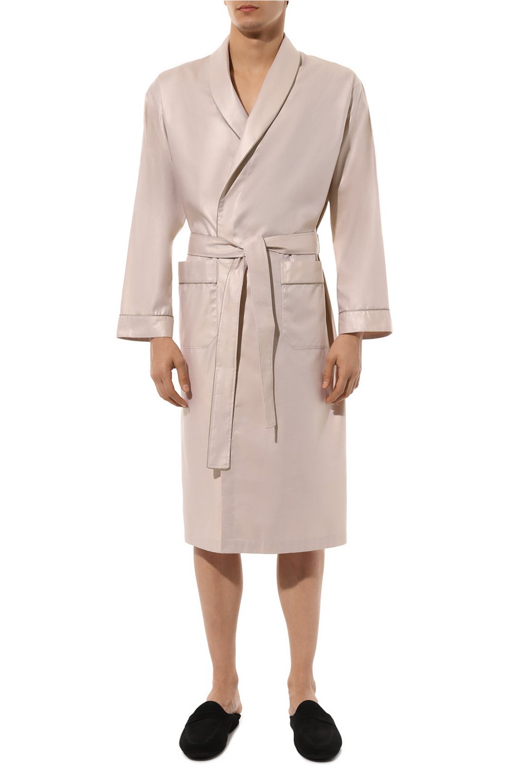 Хлопковый халат ZIMMERLI, арт. 4737-75141, фото 3