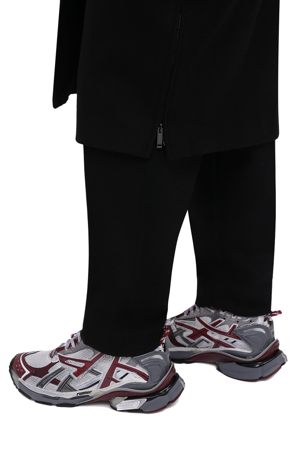 Комбинированные кроссовки runner BALENCIAGA, арт. 677403/W3RB3, фото 3