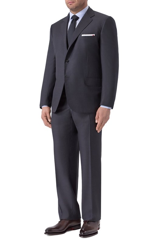 Шерстяной костюм Kiton UA81K0127002 Серый UA81K0127002
