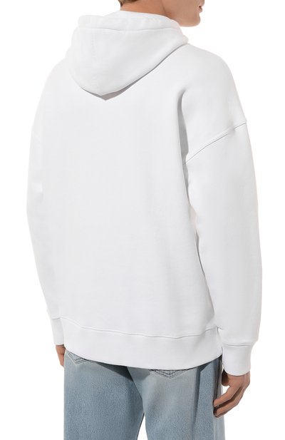 Хлопковое худи GIVENCHY белого цвета по цене 99500 руб., арт. BMJ0HC3Y9Z, фото 4 Хлопковое худи GIVENCHY, арт. BMJ0HC3Y9Z, фото 4