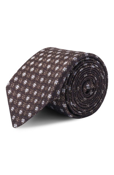 Мужской шелковый галстук CANALI, арт. 18/HJ04716