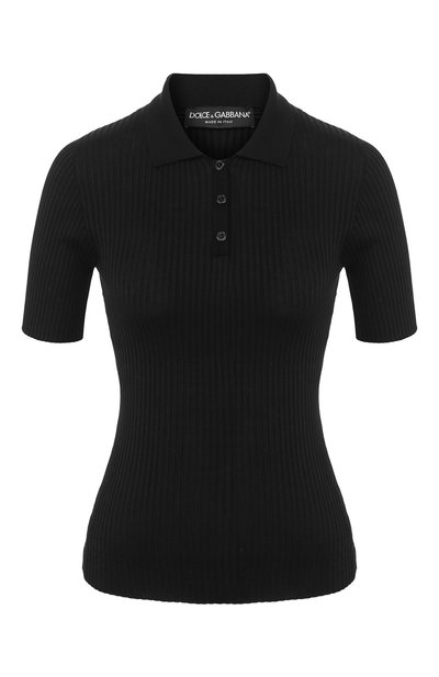 Женское шелковое поло DOLCE & GABBANA, арт. FX804T/JASMH