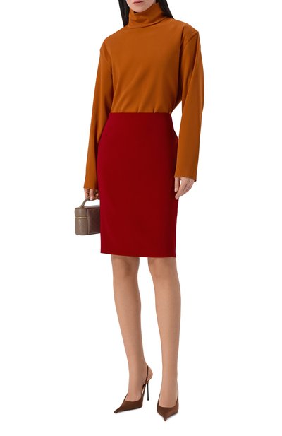 Водолазка из вискозы SAINT LAURENT, арт. 848169/Y5J19, фото 2