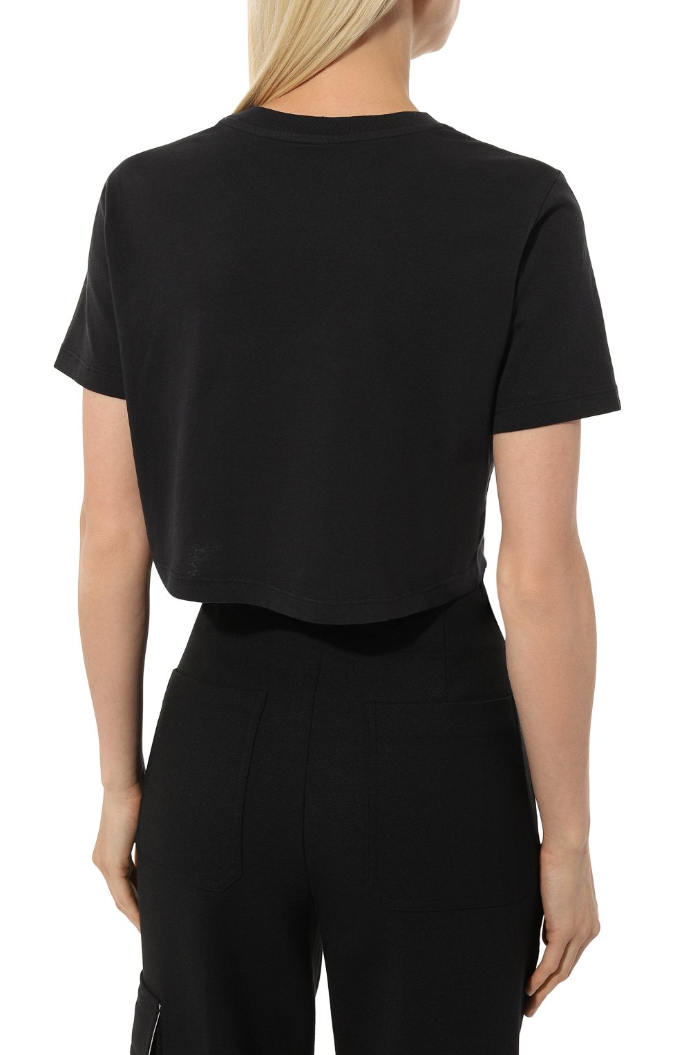 Хлопковая футболка ZADIG AND VOLTAIRE, арт. JWTS01523, фото 4