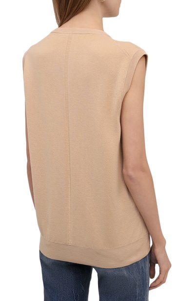 Шерстяной жилет THE ROW, арт. 5706Y478, фото 4