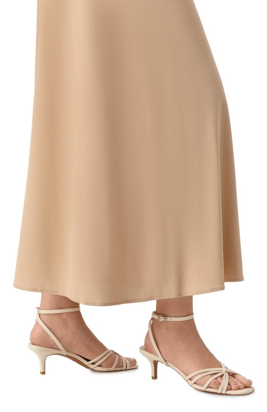 Кожаные босоножки Rosemary 12 STOREEZ 139872 Кремовый  139872 Фото 2