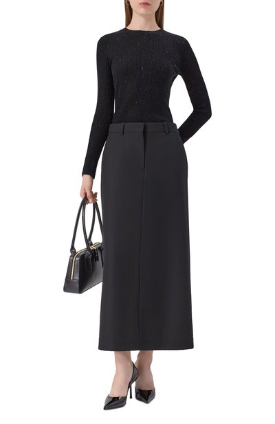 Пуловер из шелка и шерсти MAX MARA STUDIO, арт. MARABU, фото 2