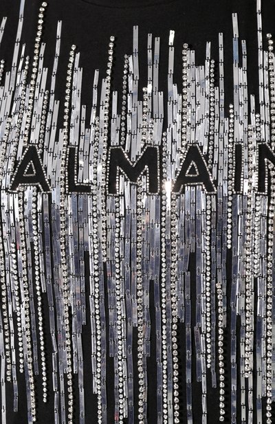 Хлопковая футболка BALMAIN, арт. TF01351/P040, фото 5