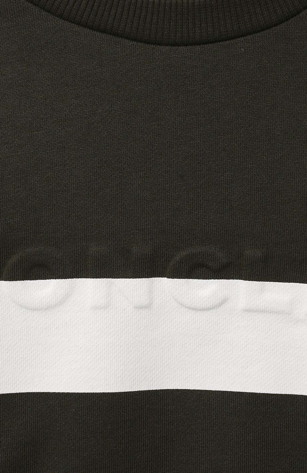 Хлопковый свитшот MONCLER хаки цвета по цене 23450 руб., арт. G1-954-8G761-20-809AG/8-10A, фото 3 Хлопковый свитшот MONCLER, арт. G1-954-8G761-20-809AG/8-10A, фото 3