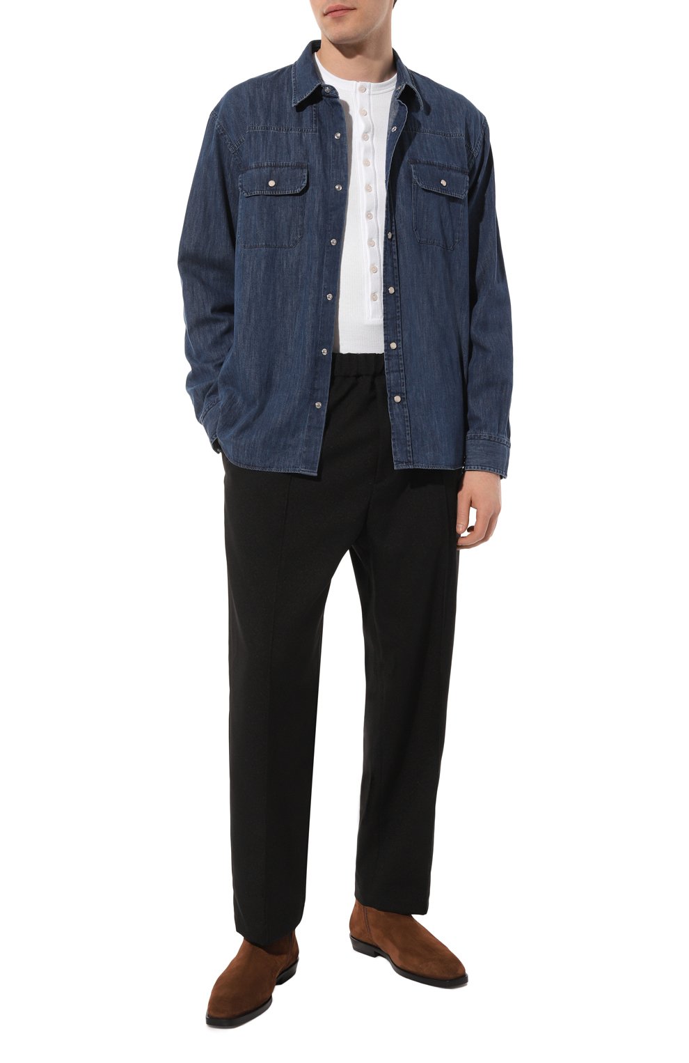 Джинсовая рубашка ZEGNA, арт. UCX12A6/STT3, фото 2