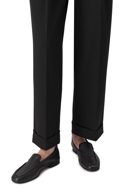 Кожаные лоферы 12 STOREEZ, арт. 129151, фото 3